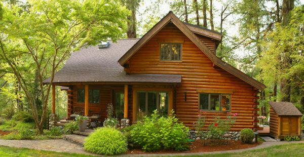 Cost of Log Home Exterior Cleaning in New Braunfels