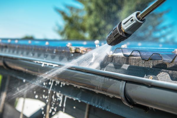 Gutter Jet Washing in New Braunfels