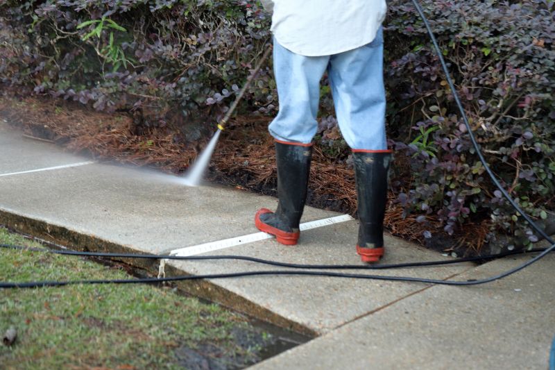 Sidewalk and Driveway Cleaning